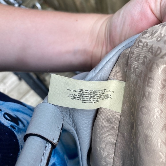 Kate Spade Baxter Street Tote Bag Purse Gray - Picture 5 of 11